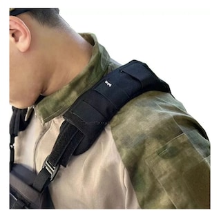 Foto 4 | Par Hombreras Tácticas Para Chaleco Táctico Mochila Militar Belug Negro