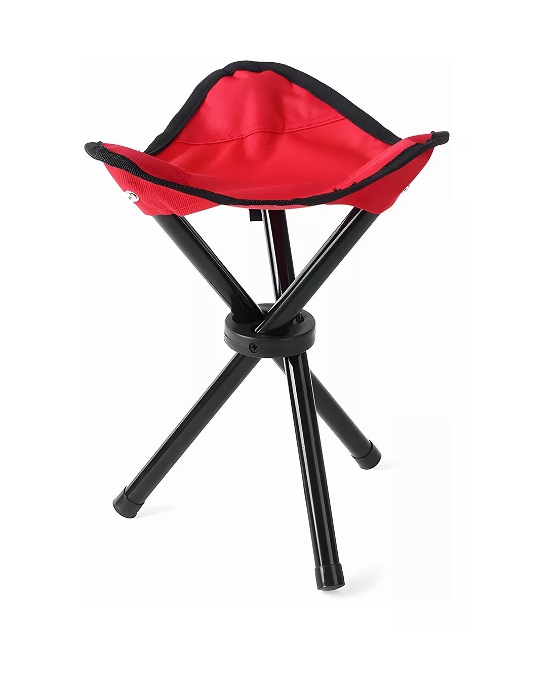 Banco BELUG Portátil Plegable Rojo para Camping