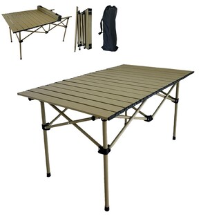 Foto 6 | 4 Sillas Plegables De Camping Y Playa De Exterior Mesa 120cm