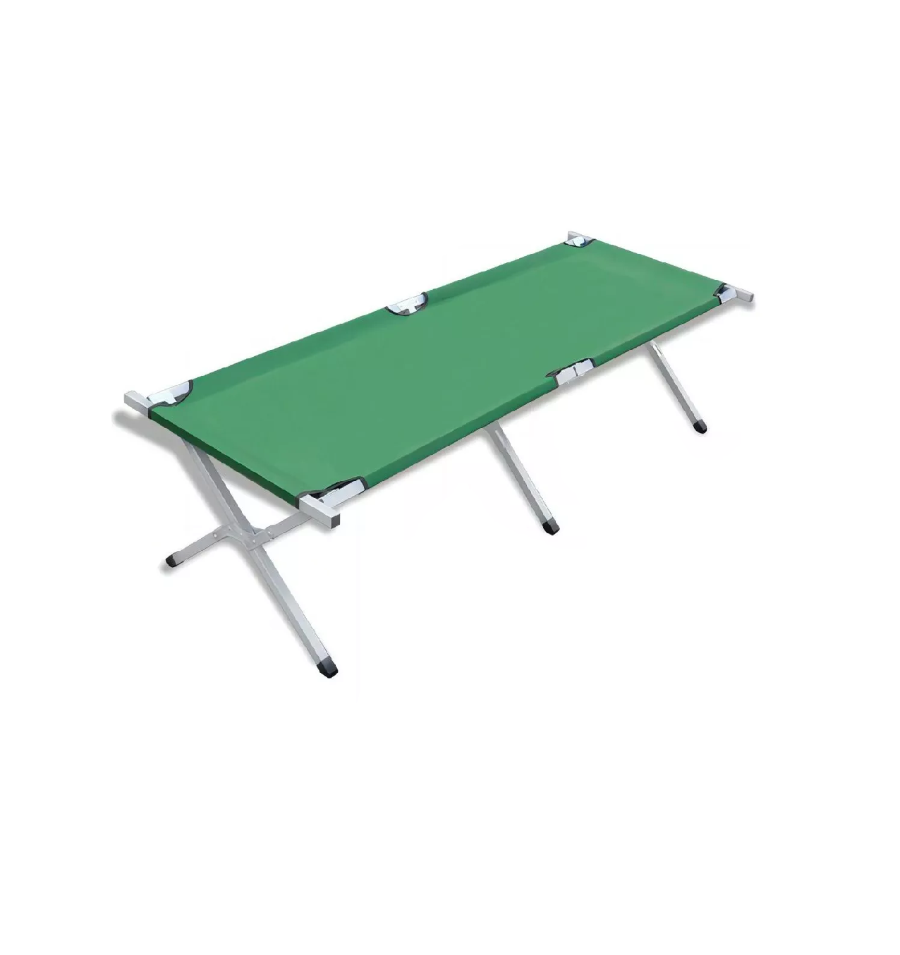 Camastro Plegable Portatil para Camping color Verde