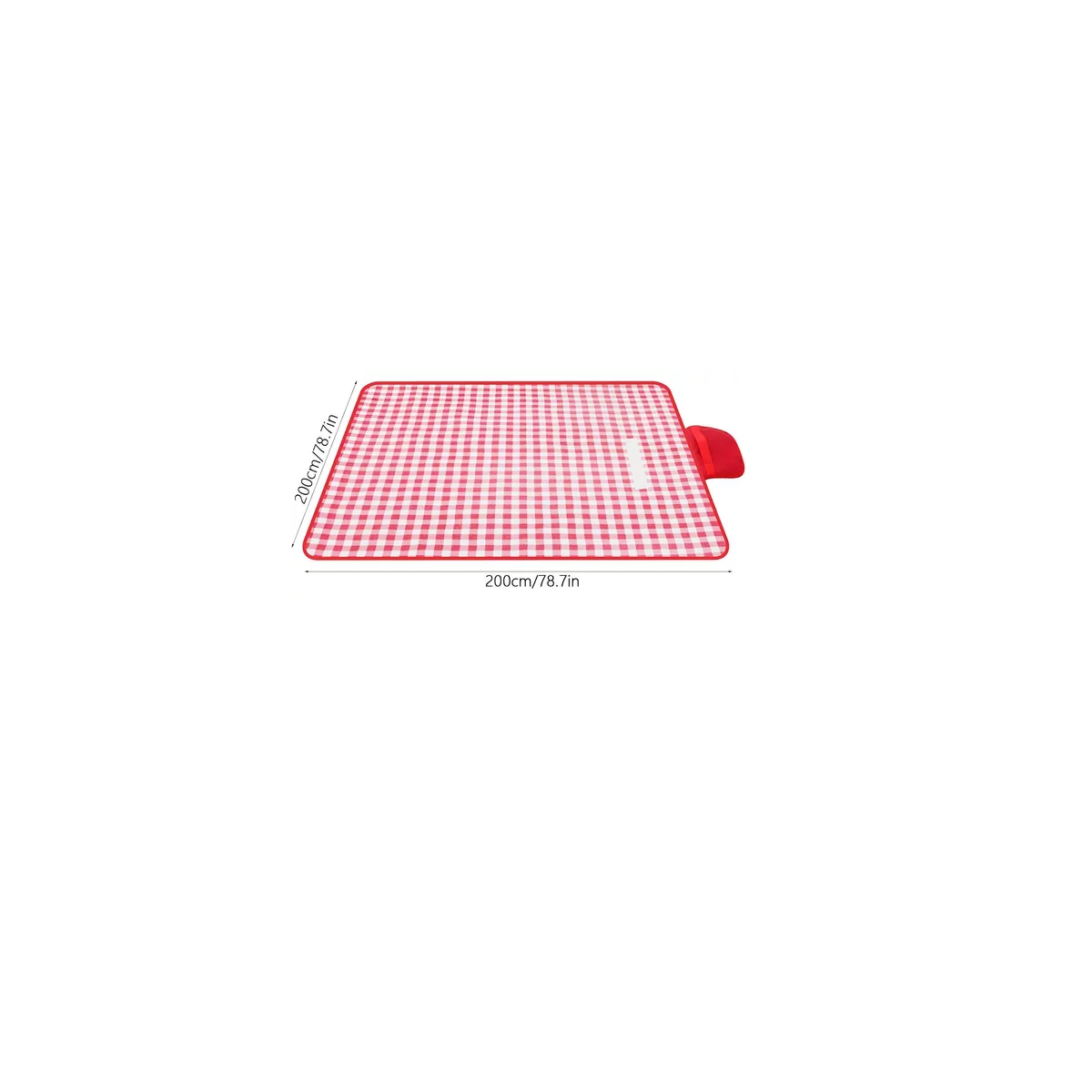 Foto 4 pulgar | Tapete de Pícnic Impermeable Eo Safe Imports ESI-13254 Multicolor 200 x 200 cm