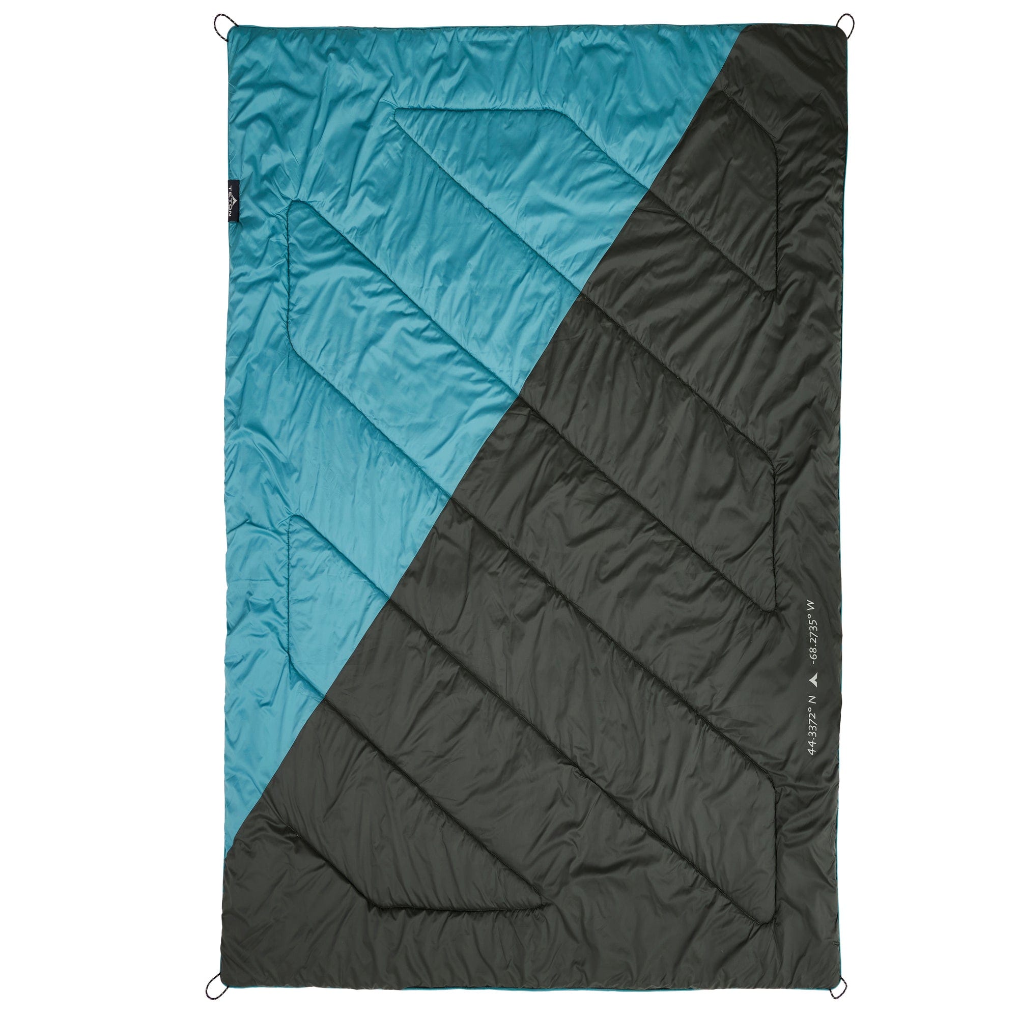Colcha Para Exteriores Acadia Mammoth Para Dos Personas  Azul / Gris Teton