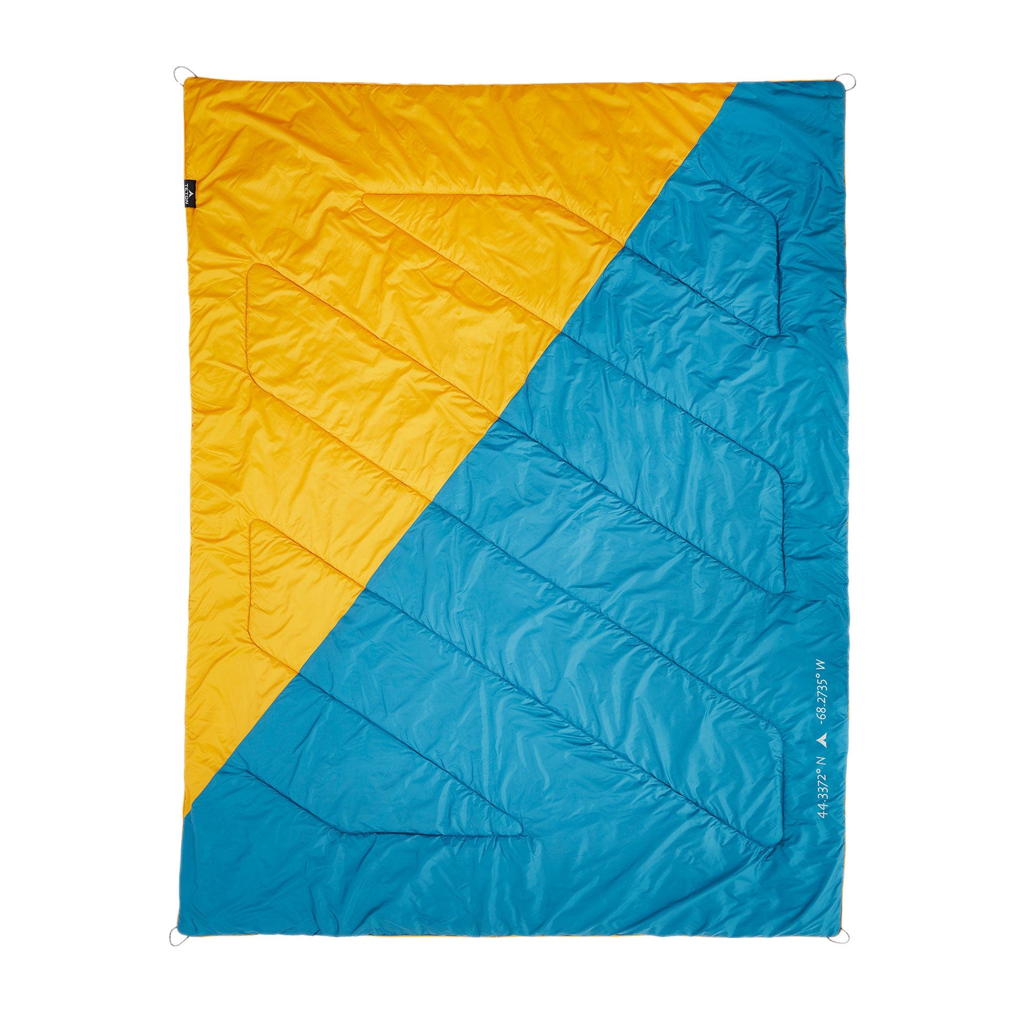 Colcha Para Exteriores Acadia Amarillo / Azul Teton
