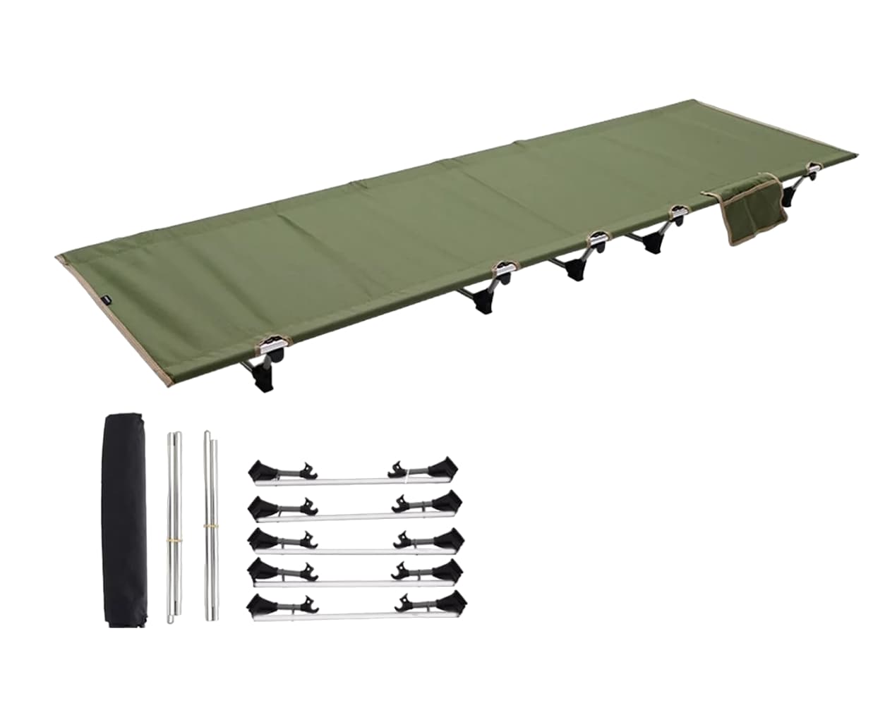 Catre Plegable para Acampar Portátil Verde $1,639