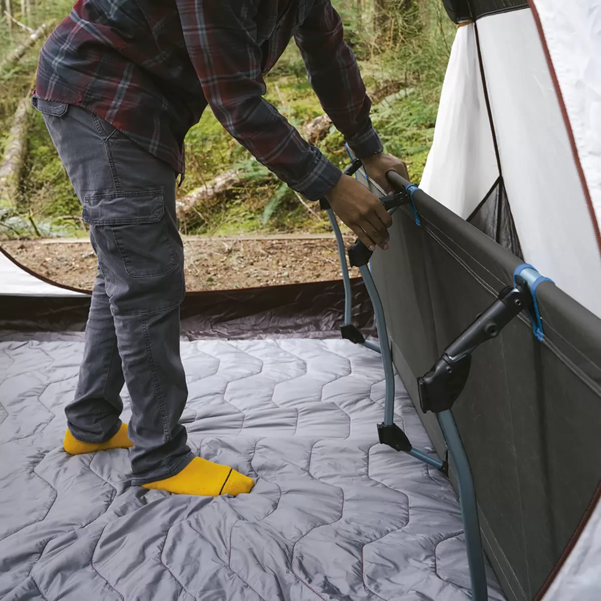 Foto 3 | Catre Plegable Cascade Mountain Tech Cot-ul-24-c