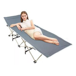 Foto 1 | Catre Plegable Eo Safe Imports Gris