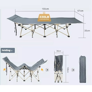 Foto 3 | Catre Plegable Eo Safe Imports Gris