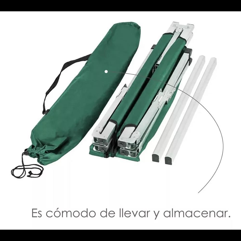 Foto 5 | Catre Plegable Cjr Negro Portátil