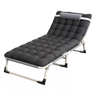 Foto 1 | Camastro Plegable Eo Safe Imports Gris con Colchón para Acampar