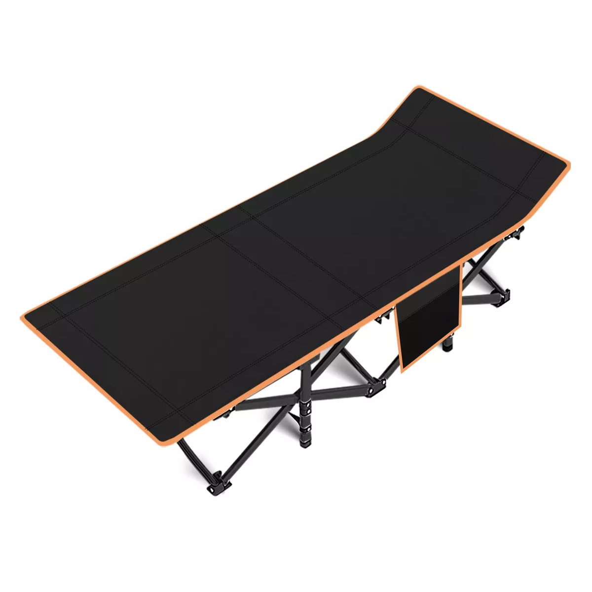 Foto 2 pulgar | Catre Plegable para Acampar Portátil Camping Eo Safe Imports  Esi-14687 Negro