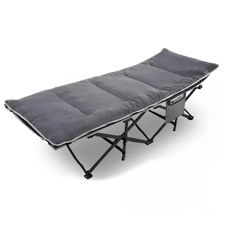 Foto 1 | Catre Portátil Eo Safe Imports Gris Plegable
