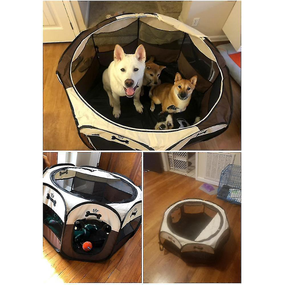 Foto 4 pulgar | Jaulas De Juego Portátiles Y Plegables Para Mascotas, Perros Y Gatos, Kennel S - Venta Internacional.