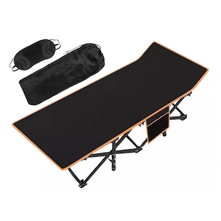 Foto 1 | Catre Plegable Para Acampar Con Colchoneta Camastro Portátil Eo Safe Imports Esi-16863 Negro