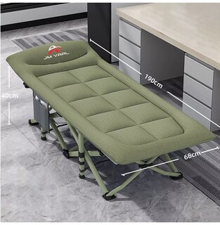 Foto 2 | Catre Plegable Acampar Campismo Tela De Terciopelo Eo Safe Imports Esi-18576 Verde
