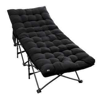 Foto 1 | Catre Plegable Acampar Portátil Campismo Con Colchón Eo Safe Imports Esi-20161 Negro