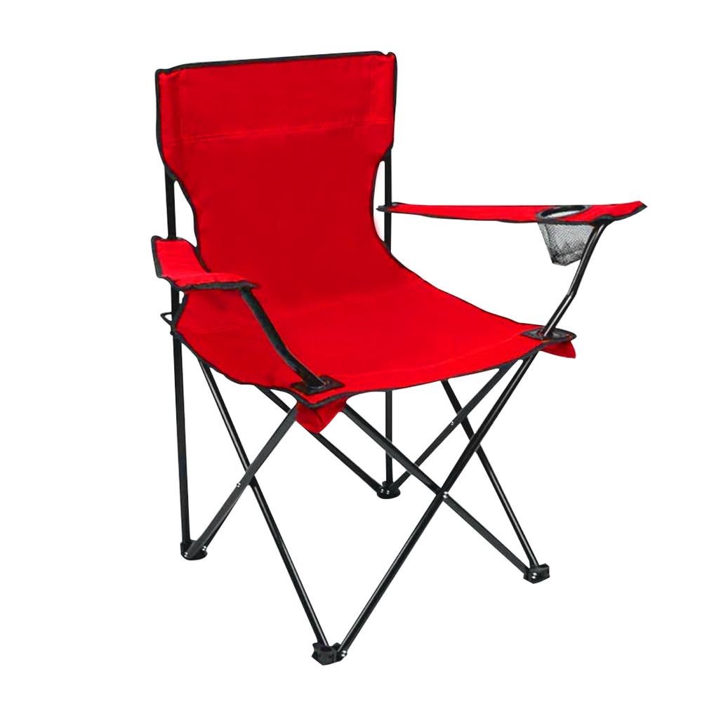 Foto 2 pulgar | Silla Plegable Xtreme Life con Portavasos Rojo