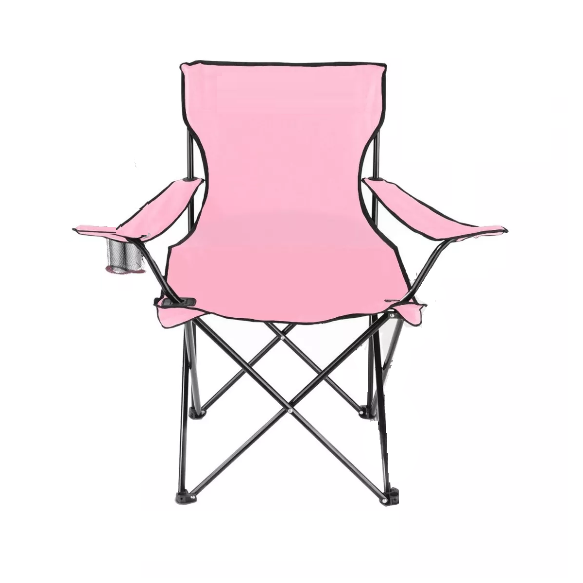 Foto 1 | Silla Plegable Playa Exteriores Funda Portavasos Camping  Eo Safe Imports Esi-11851 Rosa