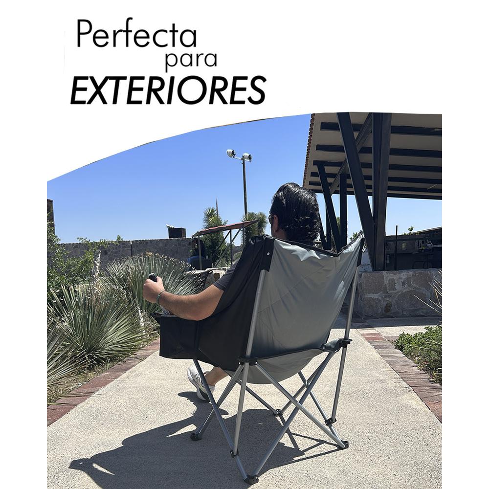 Foto 9 pulgar | Silla Playera Plegable Cjr