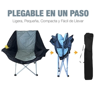 Foto 5 | 2 Sillas Plegable de Playa Cjr Reforzadas