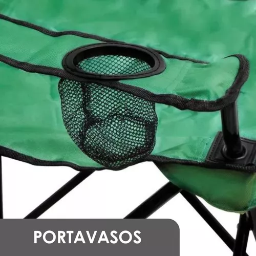 Foto 4 | Silla Plegable para Acampar/Playa y Pesca - Resistente y Portátil