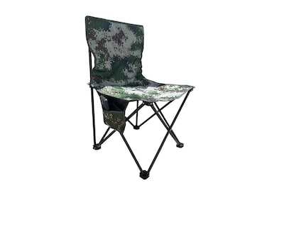 Foto 1 | Silla Plegable de Playa Campamento y Exteriores con Funda Diseño Militar 2 piezas