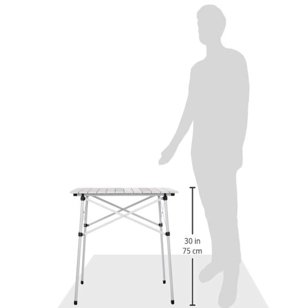 Foto 4 | Mesa D/campo Compacta Plegable Resistente Blanca Coleman