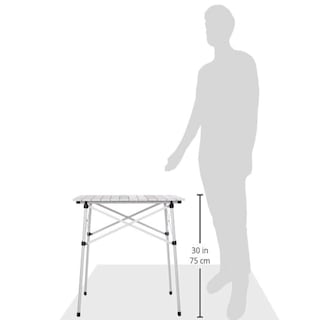 Foto 4 | Mesa D/campo Compacta Plegable Resistente Blanca Coleman