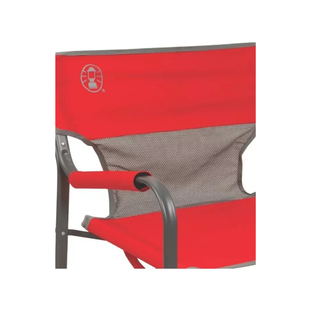 Foto 3 | Silla Portátil Plegable Outpost Breeze Acero Roja Coleman
