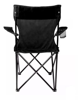 Foto 4 | Silla Plegable color Negro + Termo de Agua Güish