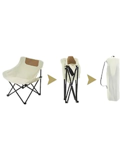 Foto 3 | Silla Plegable Blanca + Gratis Termo Güish De Regalo