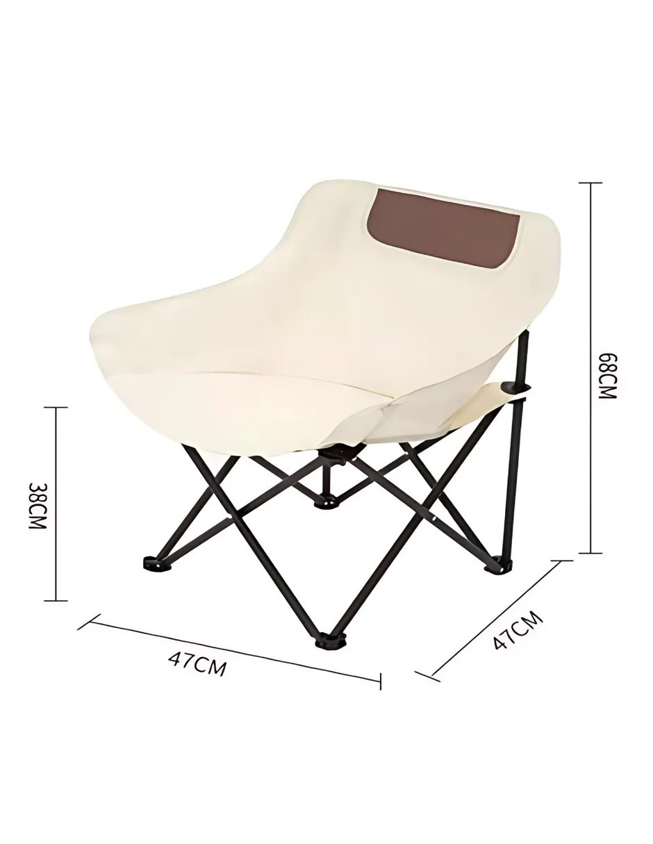 Foto 4 | Silla Plegable Blanca + Gratis Termo Güish De Regalo