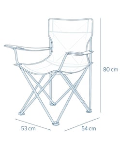 Foto 4 | Silla Camping Y Playa Plegable Portatil Verde + Gratis Termo Güish De Regalo