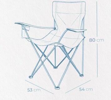 Foto 4 | Exclusivas Sillas Plegables Xtellar De Lujo Para Exteriores – Perfectas Para Camping Y Playa – Diseño Por