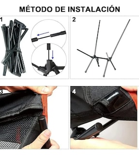 Foto 4 | ''magnífica Silla Plegable Xtellar Para Camping, Playa Y Pesca: Compacta, Ergonómica Y Versátil''