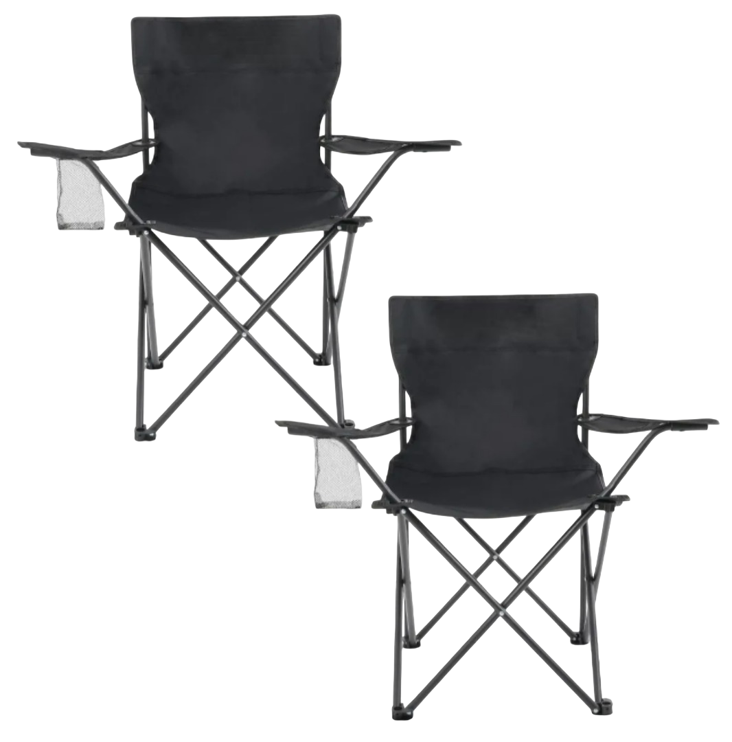 Foto 2 pulgar | Exclusivas Sillas Plegables Xtellar De Lujo Para Exteriores – Perfectas Para Camping Y Playa – Diseño Portátil – N