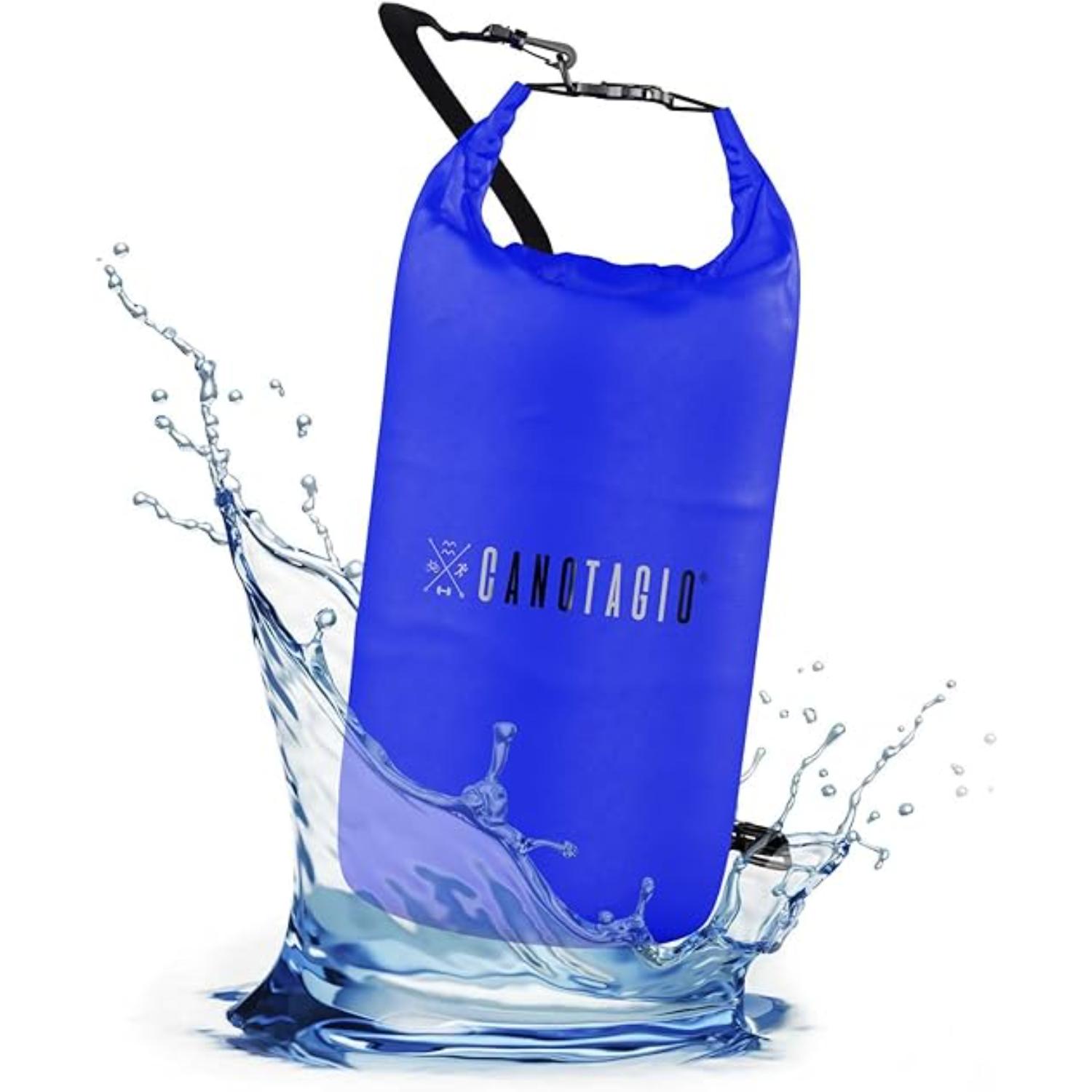 Bolsa Seca Impermeable Dry Bag Canotagio Azul de 5 Litros