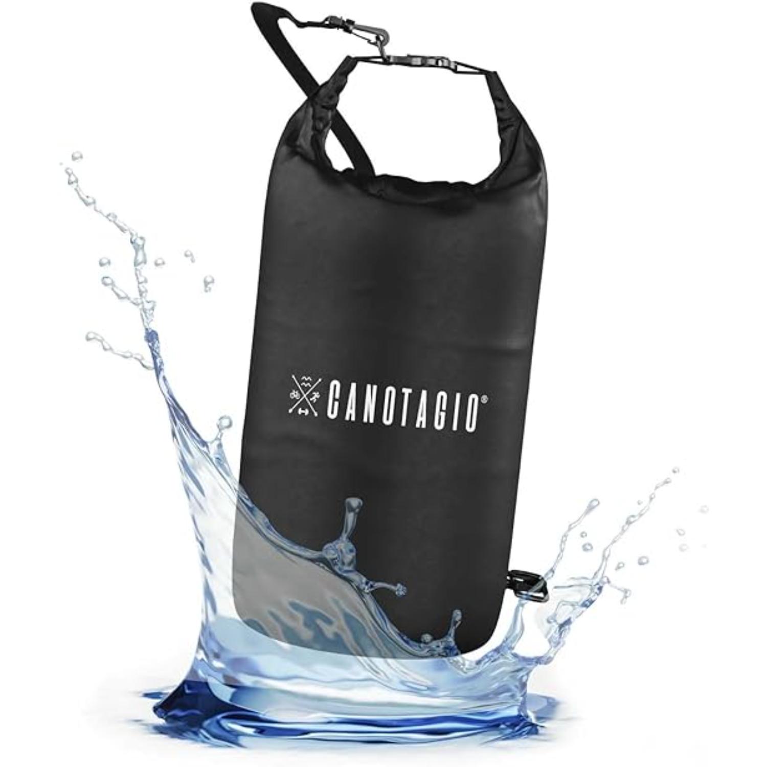 Bolsa Seca Impermeable. Dry Bag Canotagio Negro de 10 Litros