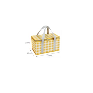 Foto 2 | Bolsa De Picnic Para Camping Al Aire Libre De Gran Capacidad Eo Safe Imports Esi-15249 Amarillo