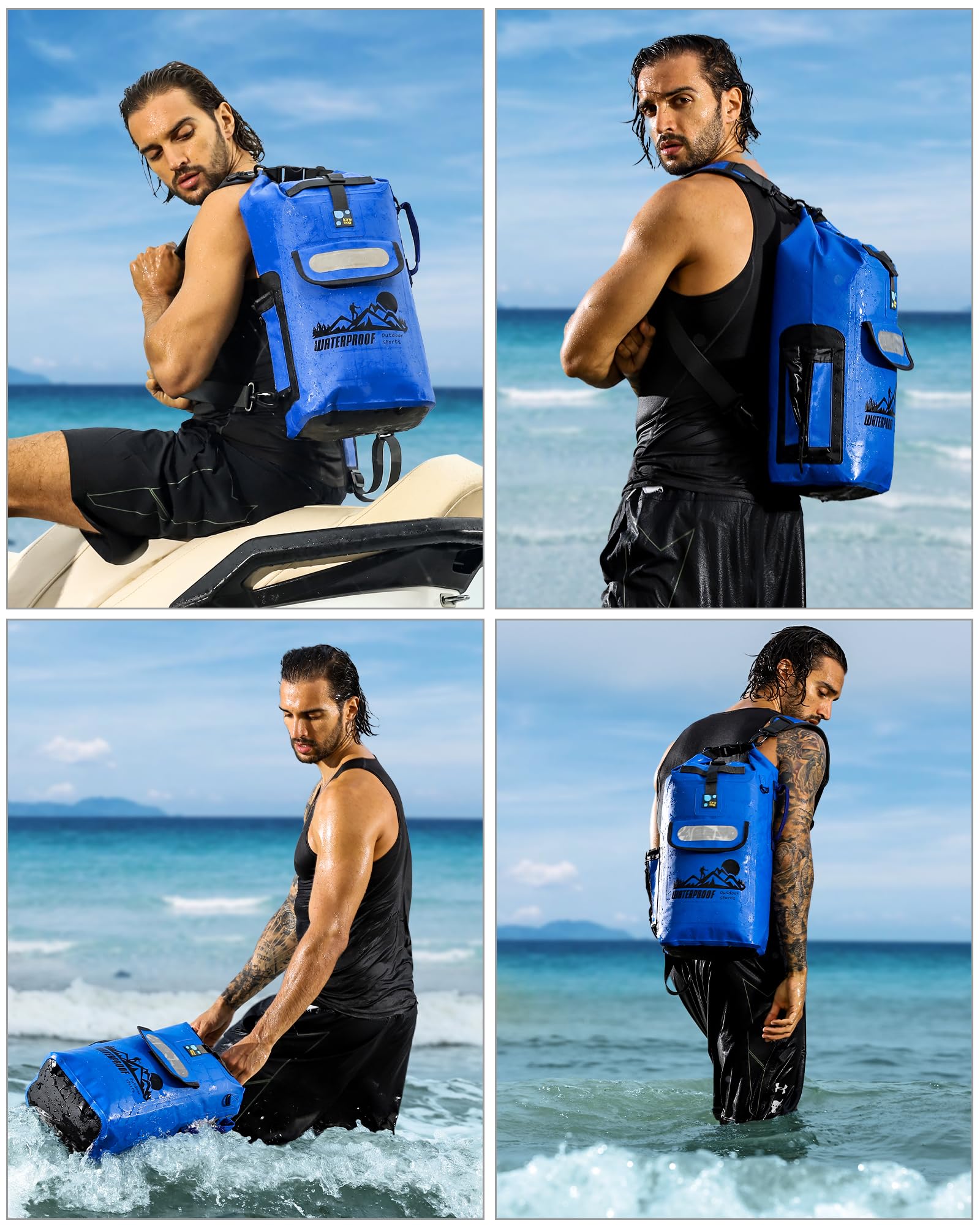Foto 7 pulgar | Mochila Impermeable Idrybag Impermeable Flotante 20l/30l/40l - Venta Internacional.