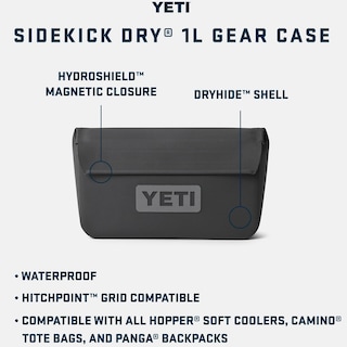 Foto 2 | Estuche Para Equipo Yeti Sidekick Dry, 1 Litro, Impermeable, Azul Cielo Grande - Venta Internacional.