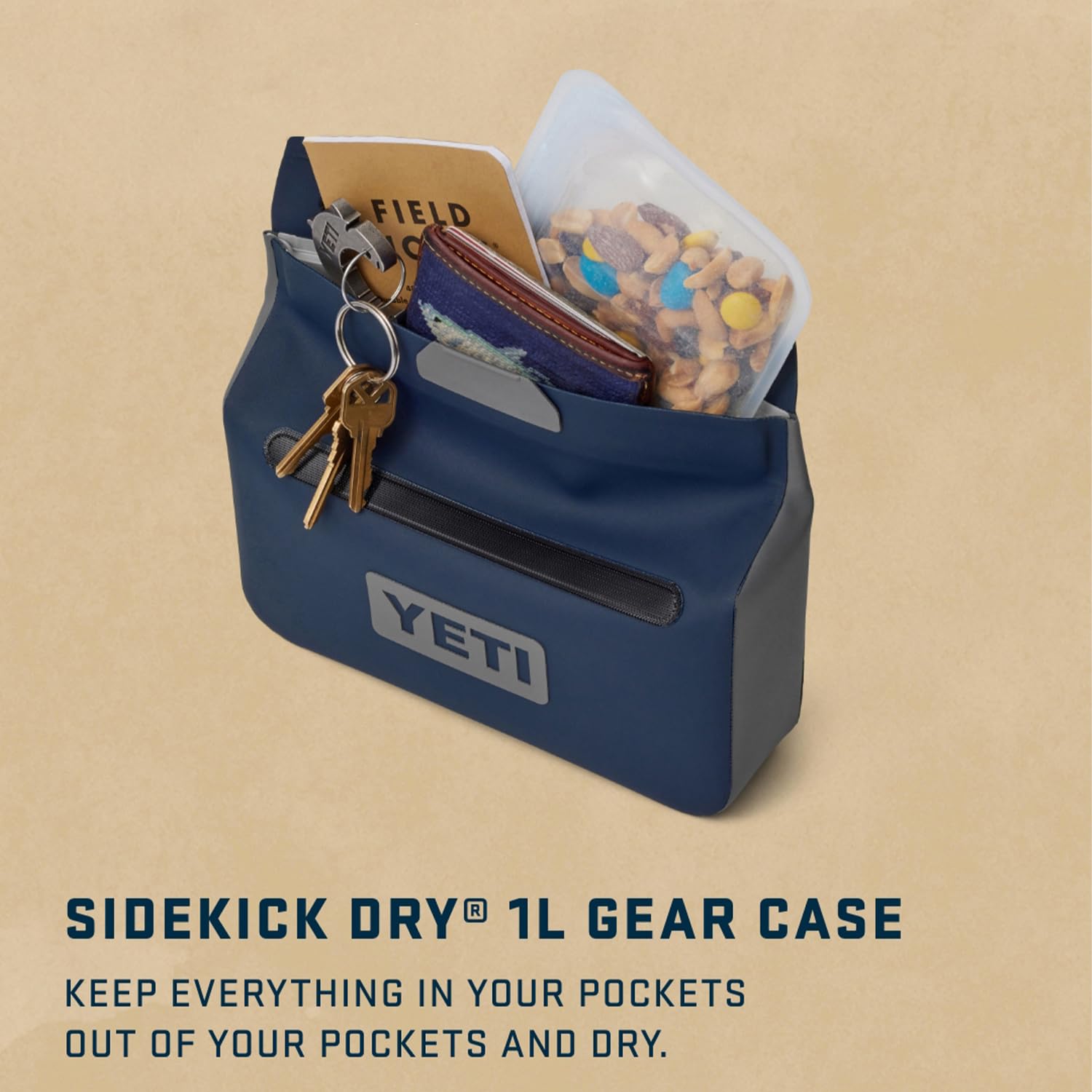 Foto 5 pulgar | Estuche Para Equipo Yeti Sidekick Dry, 1 Litro, Impermeable, Azul Cielo Grande - Venta Internacional.