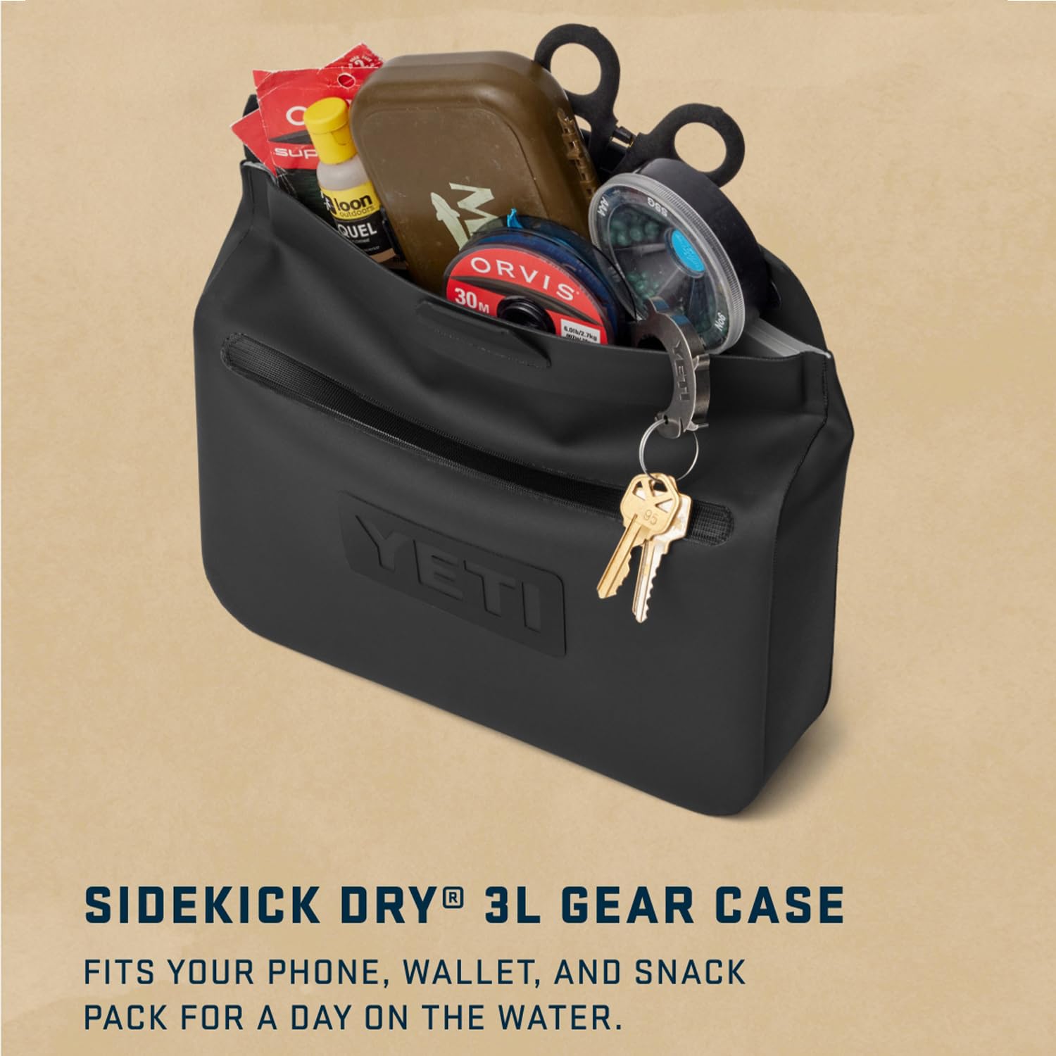 Foto 5 pulgar | Estuche Para Equipo Yeti Sidekick Dry, 3 Litros, Color Azul Cielo, Impermeable - Venta Internacional.