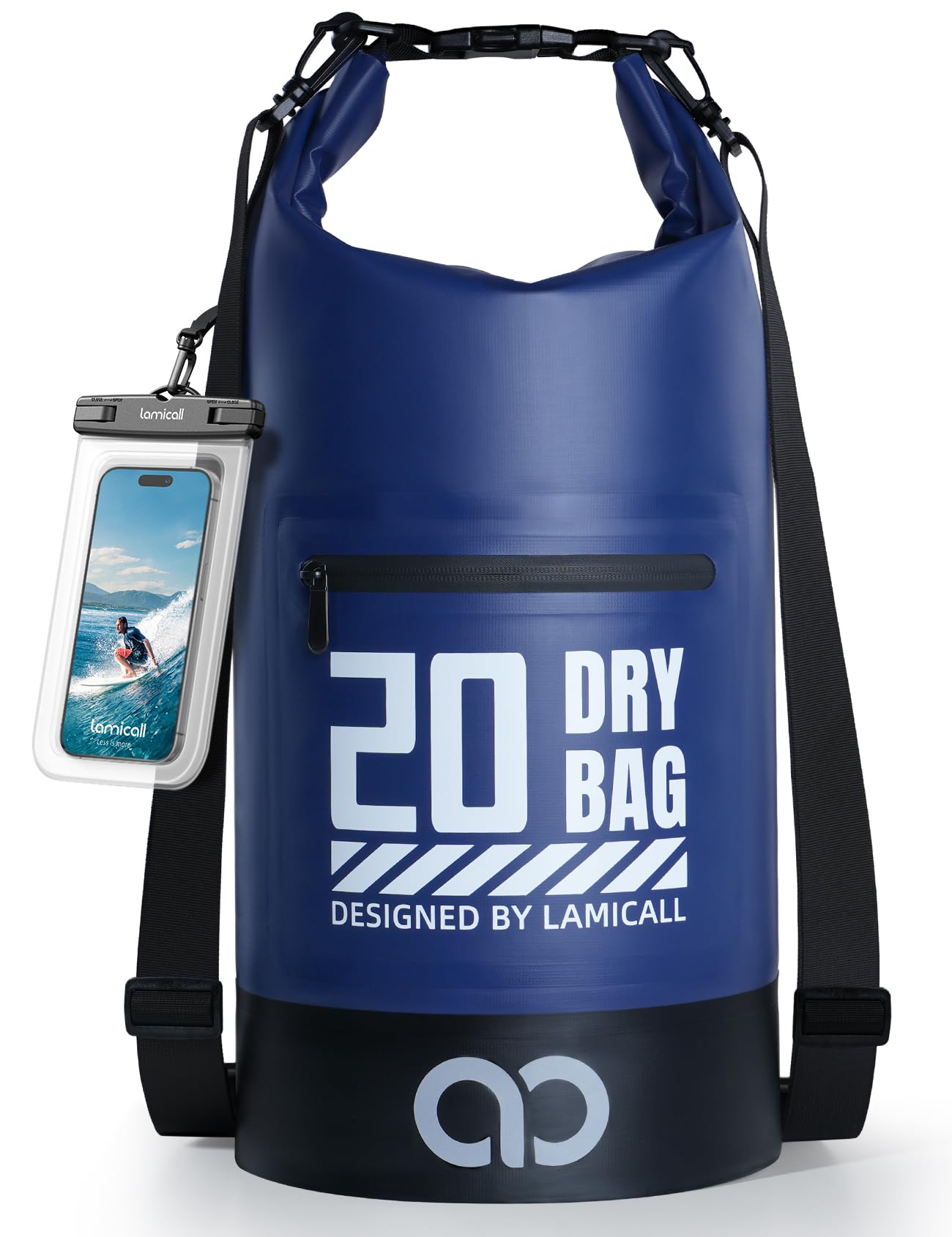 Foto 2 pulgar | Mochila Impermeable Lamicall Dry Bag 20l Con Funda Para Teléfono 10l/20l - Venta Internacional.