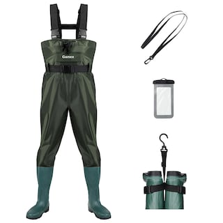 Foto 1 | Chest Waders Gonex Waterproof 70d De Nailon Para Hombre Y Mujer, Color Verde - Venta Internacional.