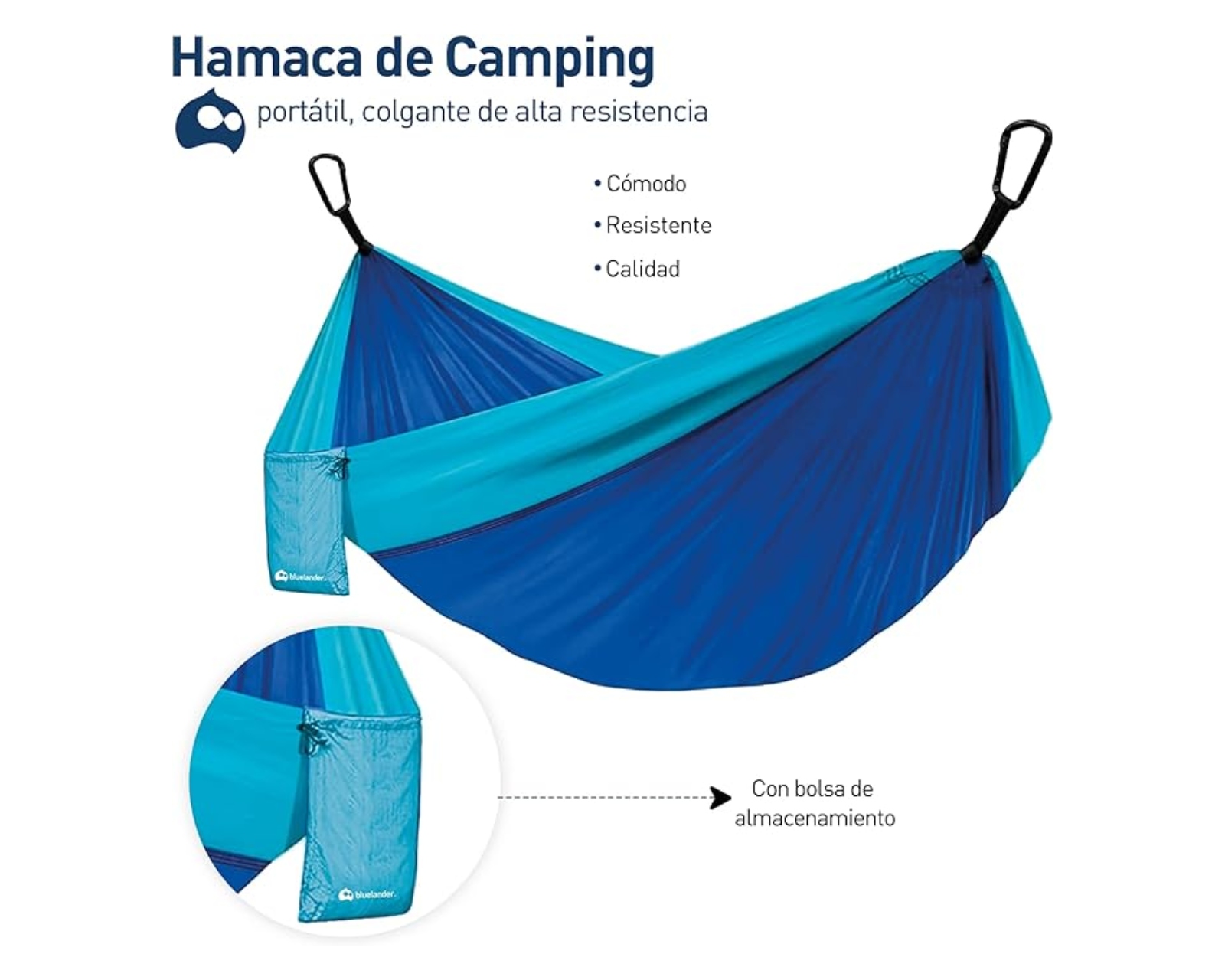 Foto 2 | Hamaca Bluelander AIDPAN-2065 color Azul