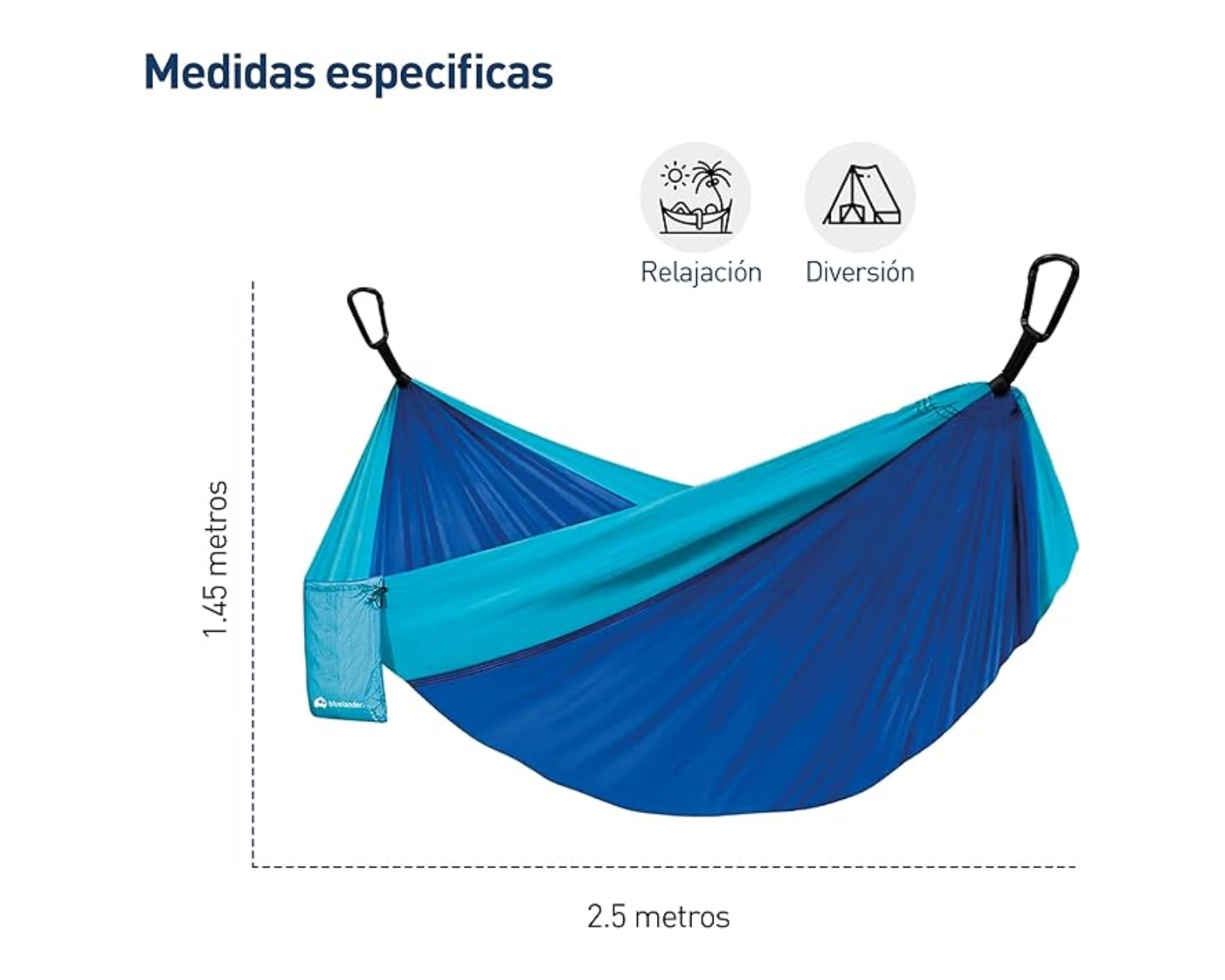 Foto 4 | Hamaca Bluelander AIDPAN-2065 color Azul