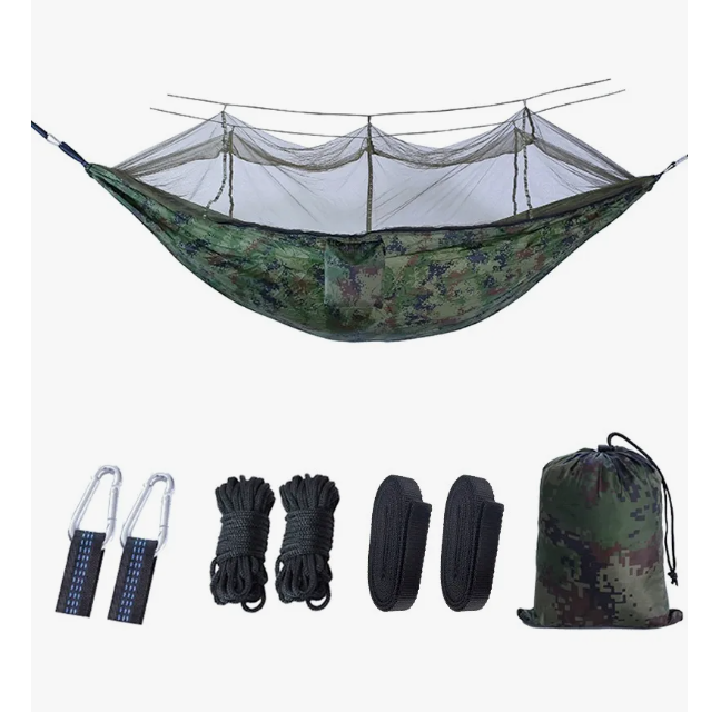 Foto 2 pulgar | Hamaca Xtellar Portátil Para Camping Con Mosquitera Transpirable Camuflaje Plain