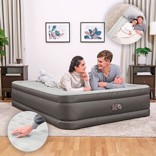 Foto 3 | Colchón Inflable Queen Size Cama color Marrón con Bomba Integrada Bestway