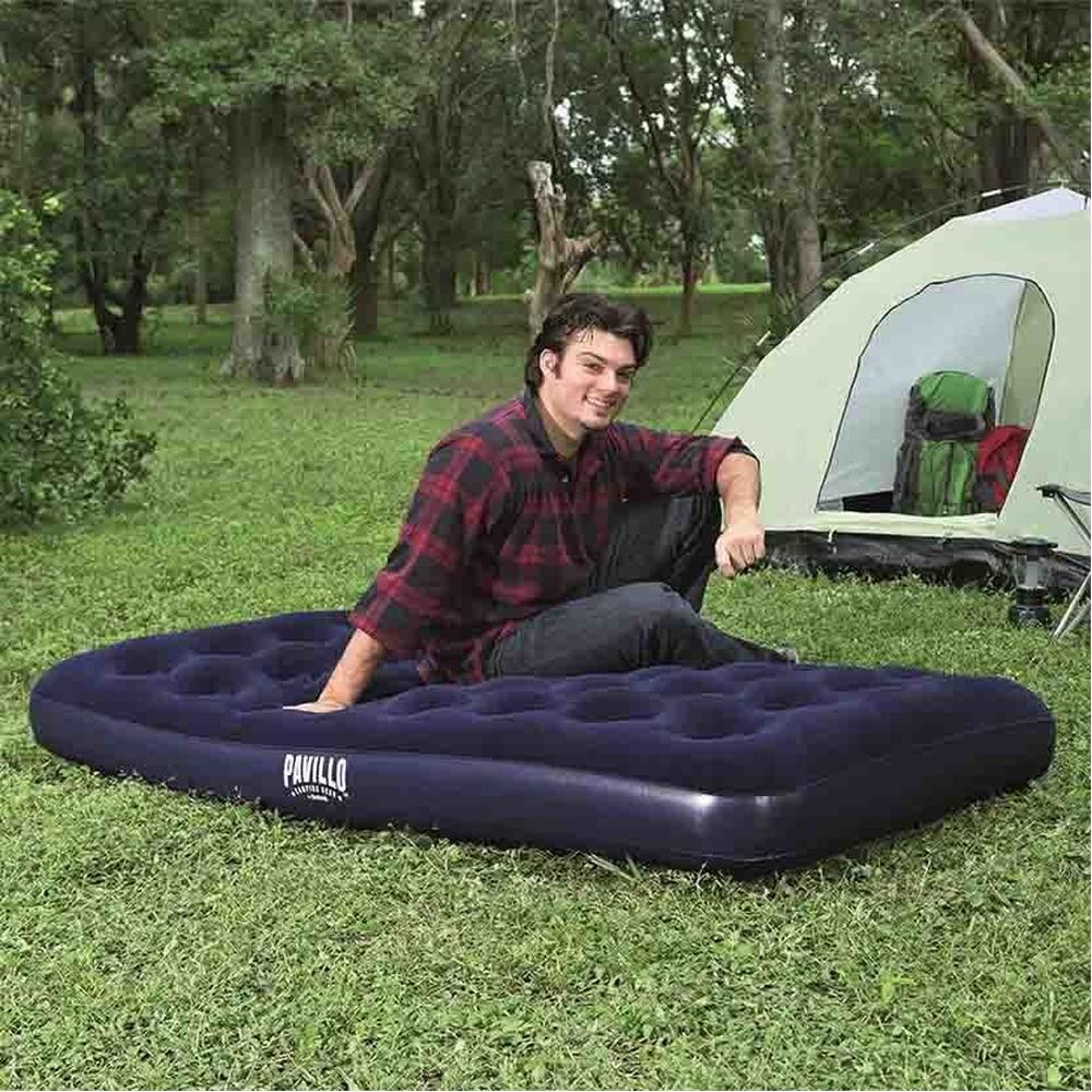 Foto 6 pulgar | Colchón Inflable Bestway Tamaño Individual 188x99cm Para Camping