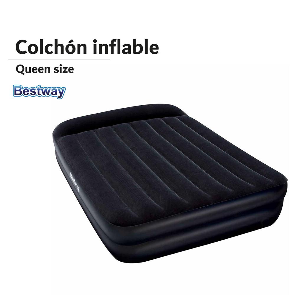 Foto 2 | Colchón Inflable Queen Size Bestway Tritech con Bomba Aire 203cm